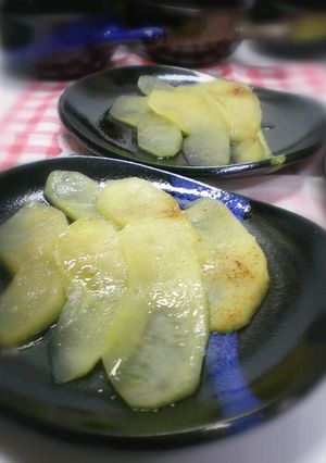 薄切り焼きりんご-レシピのメイン写真