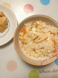 今が旬!!筍ごはん-レシピのメイン写真