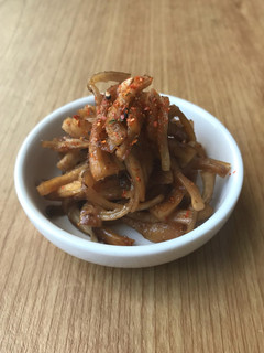 ご飯乗せ!椎茸の軸のきんぴら-レシピのメイン写真