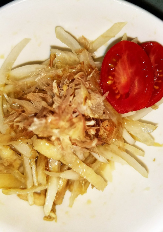 鶏皮と新たまねぎのおつまみ！-レシピのメイン写真
