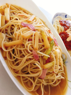 アスパラとベーコンの和風バターパスタ-レシピのメイン写真