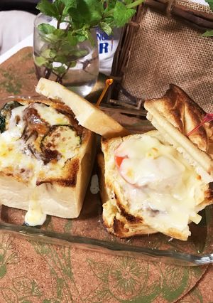 キューブ型食パンdeグラタン-レシピのメイン写真