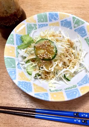 キャベツがたくさん食べられるドレッシング-レシピのメイン写真