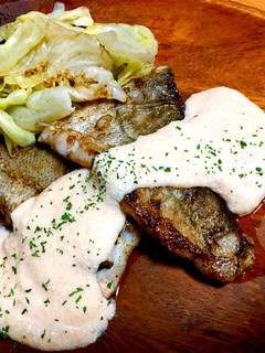 鱈のムニエル~豆乳たらこソース~-レシピのメイン写真