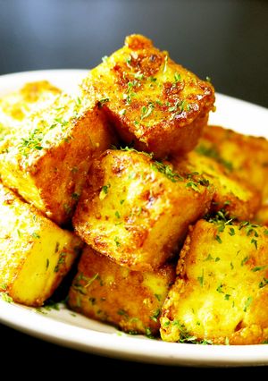 無限厚揚げ★カレーチーズ焼き。お弁当にも-レシピのメイン写真