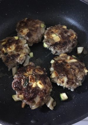 タケノコ入りハンバーグ-レシピのメイン写真