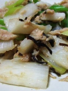 長芋の塩昆布炒め-レシピのメイン写真