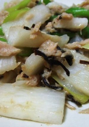 長芋の塩昆布炒め-レシピのメイン写真