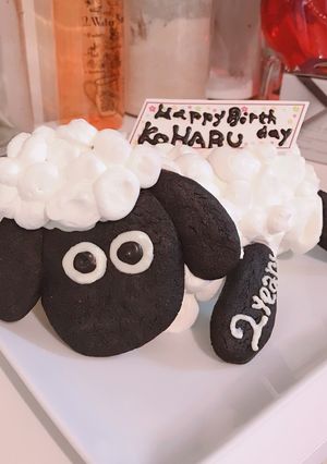ひつじのショーンケーキ-レシピのメイン写真