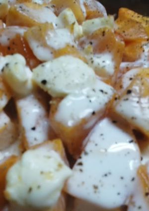 柿とクリームチーズのグラタン-レシピのメイン写真