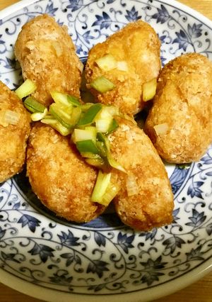 大豆、えのき、おから コロッケふう-レシピのメイン写真