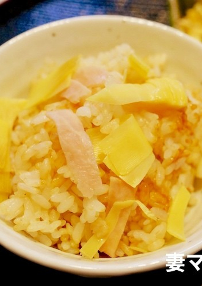 姫皮とハムの炊き込み御飯-レシピのメイン写真