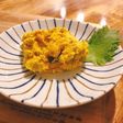 かぼちゃとナッツとクリームチーズのサラダ