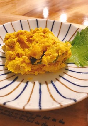 かぼちゃとナッツとクリームチーズのサラダ-レシピのメイン写真