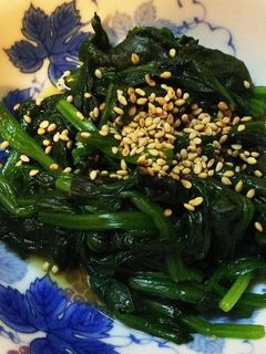 簡単!ほうれん草のおひたし-レシピのメイン写真