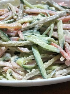 ごぼうサラダ-レシピのメイン写真