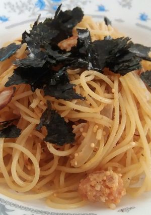イランでたらこスパゲッティ風-レシピのメイン写真
