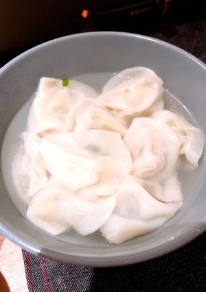 ツルッともっちり水餃子♪-レシピのメイン写真