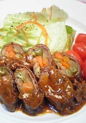 野菜巻きまき！牛肉ロール～♪-レシピのメイン写真