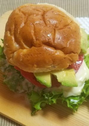 ライ麦パンバーガー-レシピのメイン写真