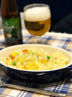 野菜たっぷりバターライス-レシピのメイン写真