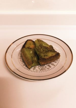 ❁卵なし♡抹茶オレのフレンチトースト❁-レシピのメイン写真