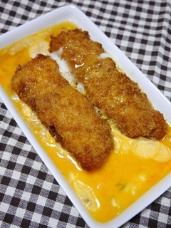 レンジで簡単!串カツ丼-レシピのメイン写真