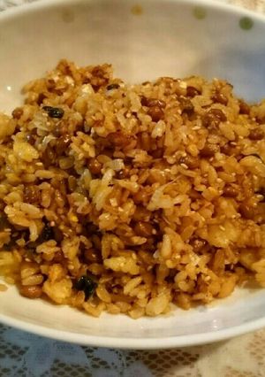 納豆チャーハン-レシピのメイン写真