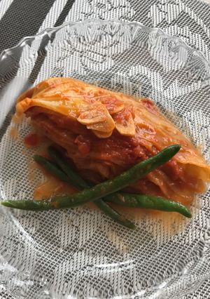 キャベツたっぷり食べれます♬トマト煮-レシピのメイン写真