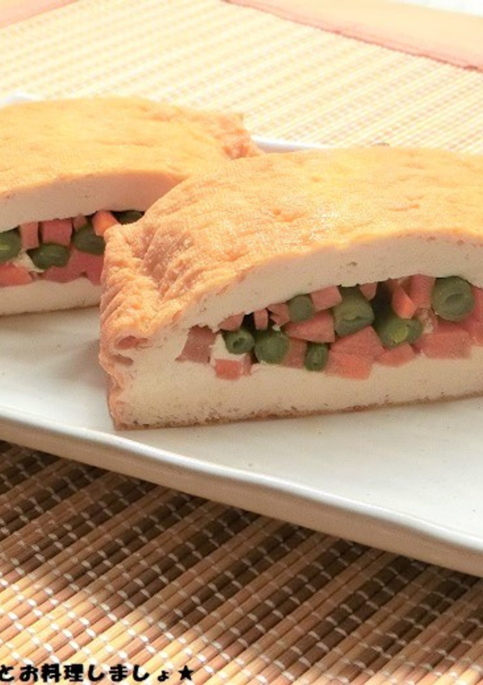 簡単★厚揚げの野菜はさみ煮-レシピのメイン写真
