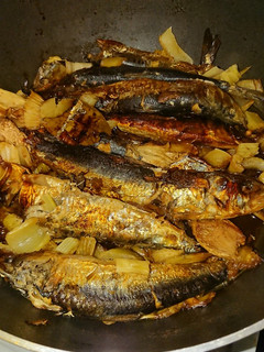 飽きない鰯のセロリピクルス汁の甘露煮-レシピのメイン写真