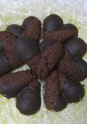 恋は甘くてホロリと苦い?ハートクッキー-レシピのメイン写真