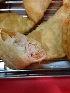 新玉ねぎのギョーザ風つまみ-レシピのメイン写真
