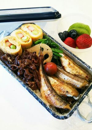 お弁当⑩★はたはたの干物★-レシピのメイン写真