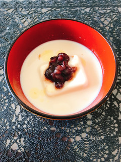 豆腐で☆豆乳ぜんざい-レシピのメイン写真