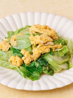 レタスと卵のやみつき炒め-レシピのメイン写真