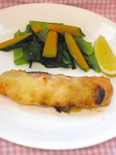 簡単給食 鮭のみそマヨネーズ焼き-レシピのメイン写真