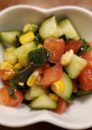 夏野菜のチョップドサラダ-レシピのメイン写真