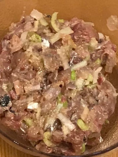 味噌と出汁醤油で鯵のなめろう-レシピのメイン写真
