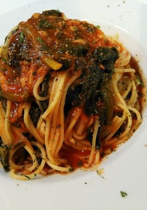 【簡単】お店の味✡「本格トマトパスタ」♫-レシピのメイン写真