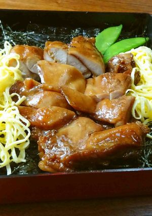 鶏のかば焼き弁当-レシピのメイン写真