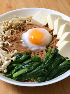 スンドゥブ風冷麺-レシピのメイン写真