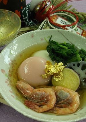 加賀野菜のお雑煮風煮物-レシピのメイン写真