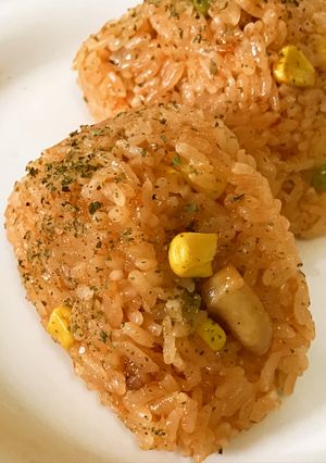 野菜ジュースで炊くイタリアンなイカ飯-レシピのメイン写真