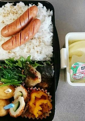 中学生男子♂お弁当⑤-レシピのメイン写真