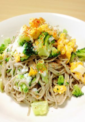 ポテトポタージュの素で簡単✨そばパスタ✨-レシピのメイン写真