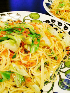 春キャベツと桜えびの春パスタ-レシピのメイン写真