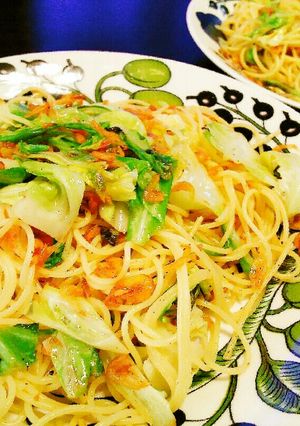 春キャベツと桜えびの春パスタ-レシピのメイン写真