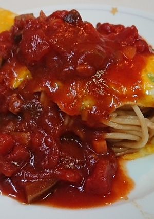野菜もしっかり摂れるオムそば☺️-レシピのメイン写真