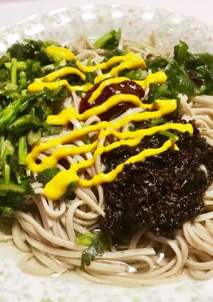 2種類の辛さの鯛出汁冷やし蕎麦-レシピのメイン写真